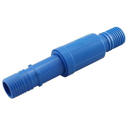 Apollo By Tmg 1 in. Blue Twister Polypropylene Telescoping Poly Pipe Repair Insert Coupling ABTSLC1